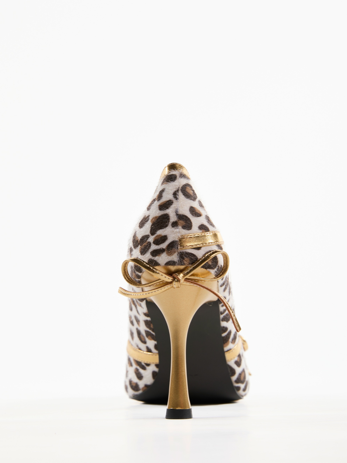 Leonitus Leopard Bow Sandals